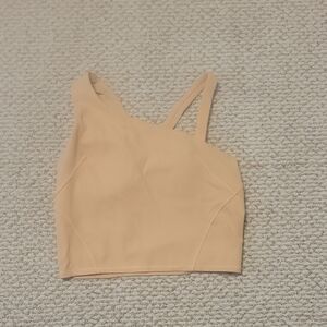 Lululemon Everlux Tennis Tank. Size 8 Summer Glow